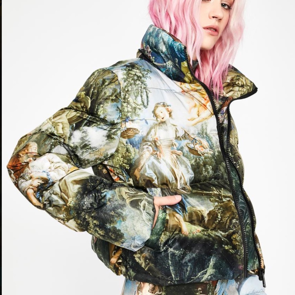 Cropped Puffer Jacket